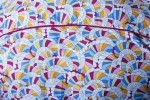 Baïsap - Chemise colorée psychédélique - Vagues - Chemise homme originale & cintrée - #1478