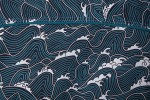 Baïsap - Chemise vagues - Hokusai - Chemise blanche et bleu - #2904