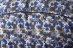 Baïsap - Chemise à pois homme, manches courtes - Impressionniste - Chemise bleu motif atmosphérique - #1495