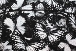 Baïsap - Chemise Papillons - Motif papillons noirs et blancs - #1855