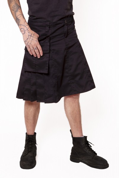 Baïsap - Jupe masculine plissée - Kilt - Jupe courte pour homme