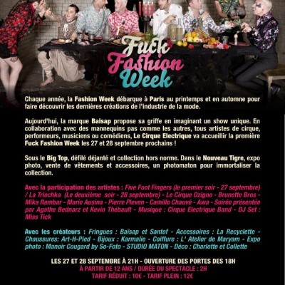 Baïsap - FUCK FASHION WEEK