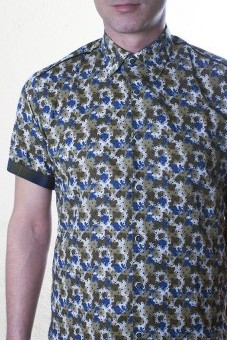 Baïsap - Dotted shirts, short sleeve - Impressionist - Atmospheric patterned dress shirts