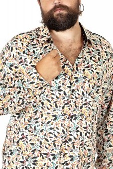 Baïsap - Oak shirt for men - Multicolored shirt