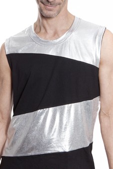 Baïsap - Mens silver tank top - Cool tank tops mens