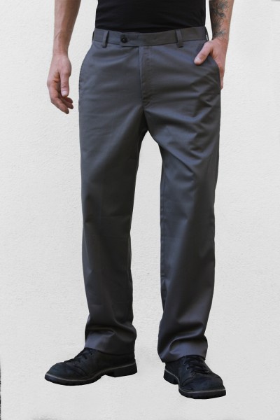 Baïsap - Pantalon gris casual - Serpent  - Pantalon fluide homme 