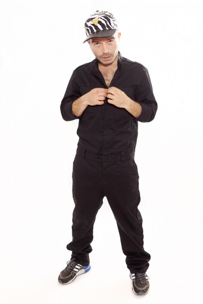 Baïsap - Overol hombre negro - Overol streetwear chic 