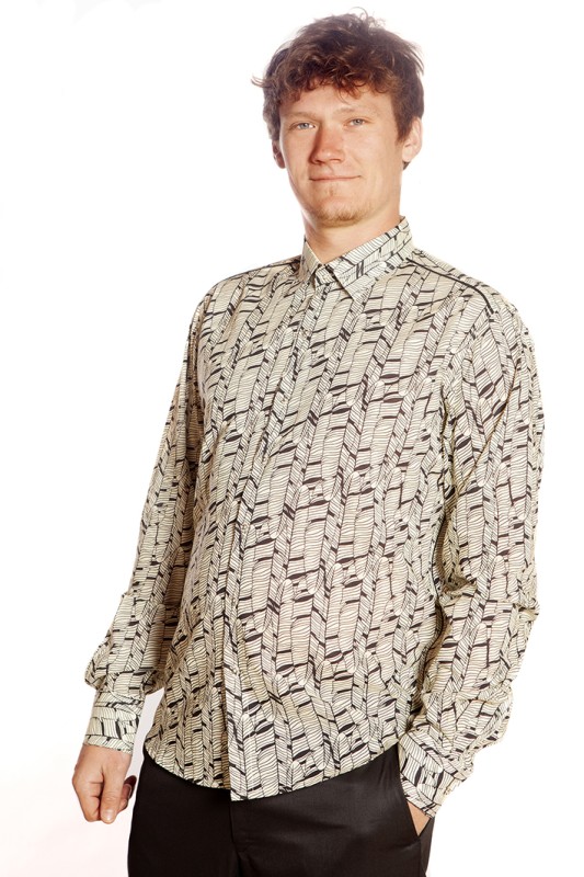Baïsap - Chemise Plumes - Chemise homme imprimée 