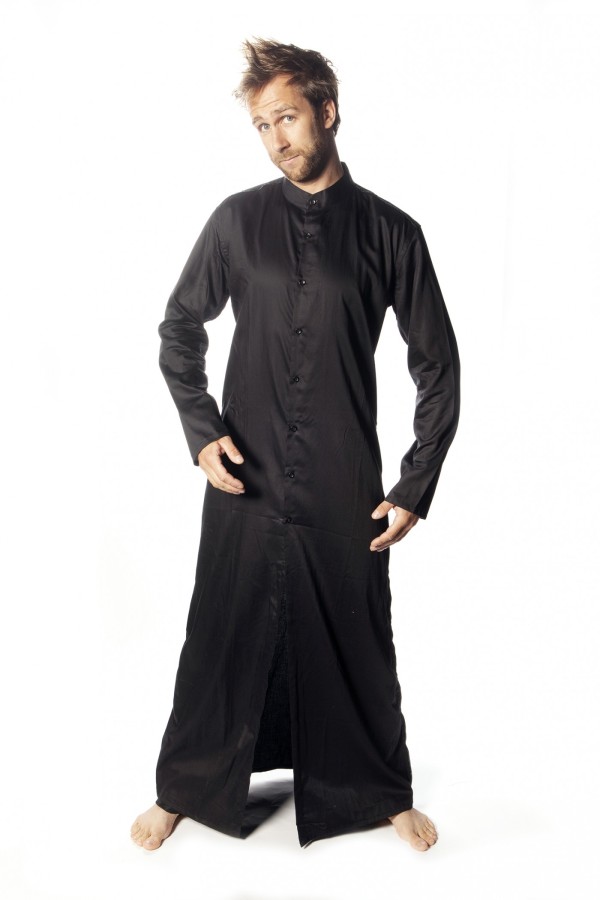 Robe chemise noire