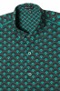 Baïsap - Camisa japonesa hombre - Escama - Camisa masculina estampada geométrica - #2910