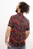 Baïsap - Camisa Africana masculina - Viscosa estampada estilo wax - #2774