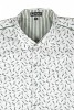 Baïsap - Gecko Hemd für Herren - Hemd weiß grün kurzarm - #3159