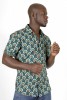 Baïsap - Floral half sleeve shirt - Retro - Vintage floral shirt for men - #3132