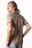 Baïsap - Mens Rainbow shirt - Graphic short sleeve - #3217