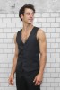 Baïsap - Snake print vest for men - Reversible waistcoat with snake pattern - #1600