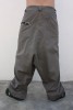 Baïsap - Haremshose Herren grau - Tarnung - Haremshosen für Männer - leichte graue Baumwolle - mit gedruckte Tarnung auf 2 Passanten und 2 der 6 Taschen - #533