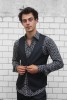 Baïsap - Floral waistcoat - Flowers Retro - Reversible waistcoat with floral pattern - #1596