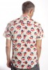Baïsap - Cherry short sleeve shirt - Tricolor shirt for men - #2535