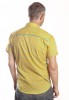 Baïsap - Chemisette hippie chic homme - Narcisse - Chemise manche courte à fleurs géométriques - #2445