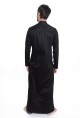 Baïsap - Soutane chemise noire