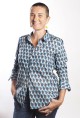 Baïsap - Geometric print blouse