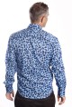 Baïsap - Chemise Léopard Bleu 