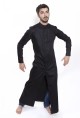 Baïsap - Soutane chemise noire