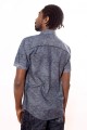Baïsap - Chambray shirt, short sleeve - New Wave