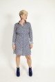 Baïsap -  Navy shirt dress 