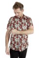 Baïsap - Camisa de calaveras manga corta - Tatoo 