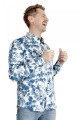 Baïsap - Blue flowery shirt - Cyanotype 