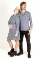 Baïsap -  Navy shirt dress 