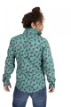 Baïsap - Triangle print shirt - 90's 