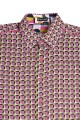 Baïsap - Geometric print shirt for men 