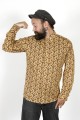 Baïsap - Camisa estampada animal - Ciervo 