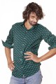 Baïsap - Chemise homme bicolore Écailles 