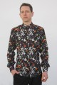 Baïsap - Triangle pattern shirt - Dark Triangles