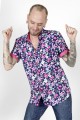 Baïsap - Pink and blue shirt - Liberty 