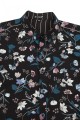 Baïsap - Dark floral shirt - Carnations 