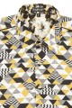 Baïsap - Black and gold shirt - TrianglesBlack and gold shirt - Triangles 