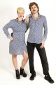 Baïsap -  White and blue shirt - Marine 