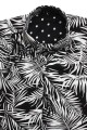 Baïsap - Black and White Palm Tree shirt 