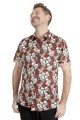 Baïsap - Camisa de calaveras manga corta - Tatoo 
