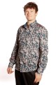 Baïsap - Chemise homme à fleur - Cerisier Bleu