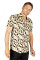 Baïsap - Black and gold shirt - TrianglesBlack and gold shirt - Triangles 