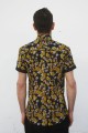 Baïsap - Chemisette jaune homme - Cerisier Or