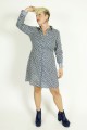 Baïsap -  Navy shirt dress 