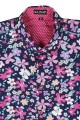 Baïsap - Pink and blue shirt - Liberty 