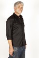 Baïsap - Mens black shirt - Snake 