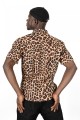 Baïsap - Leopard Hemd Herren kurzarm 